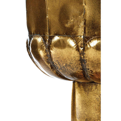 Reza Set of 3 Gold Finish Planters