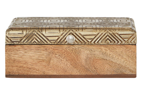 Bowerbird Tribal Small Trinket Box
