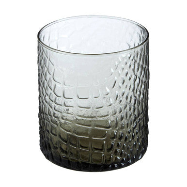 Daintree Smoked Glass Tealight Holder