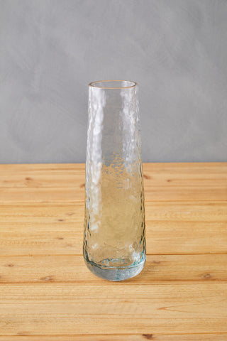 Brock Small Blue Ombre Glass Vase