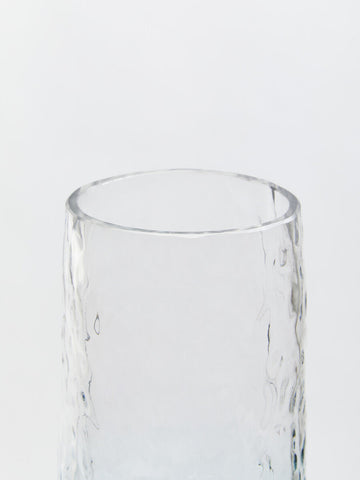 Brock Large Blue Ombre Glass Vase