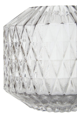 Brice Small Grey Glass Vase