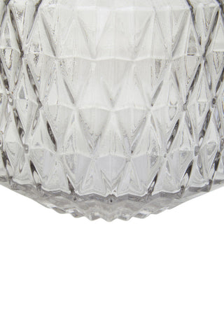 Brice Small Grey Glass Vase