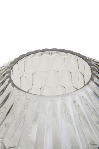 Brice Large Grey Glass Vase