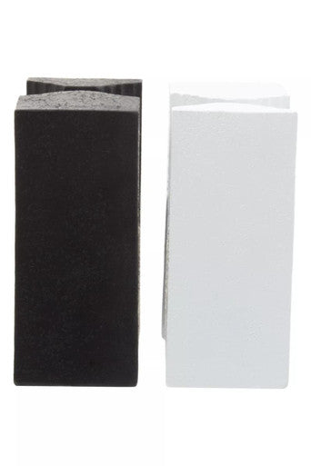 Broc Set Of Two Black And White Bookends