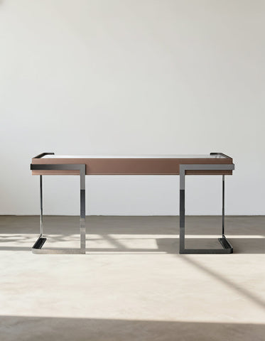 Hank Office Desk, Sintered Stone