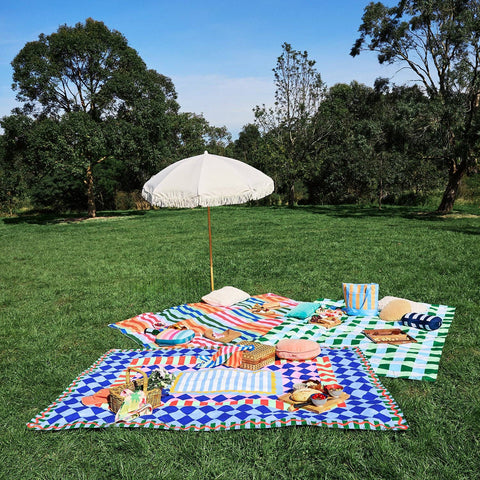 Dock & Bay Picnic Blanket - Sugar Sorbet: Large (170x170cm)