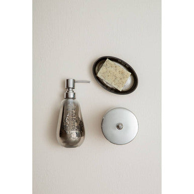 Elissa Silver Ombre Soap Dispenser