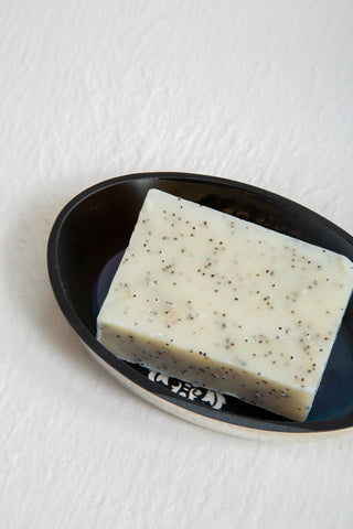 Elissa Oval Gold Soap Dish