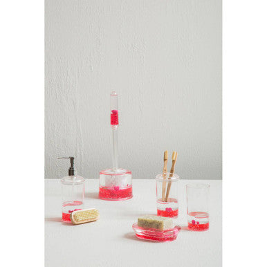 Floating Acrylic Hearts Lotion Dispenser