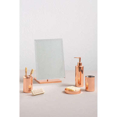 Clara Rose Gold Soap Dish
