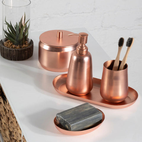 Traze Copper Finish Lotion Dispenser