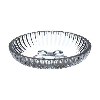 Ticino Brittany Clear Glass Soap Dish