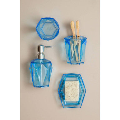 Dow Blue Acrylic Soap Dish