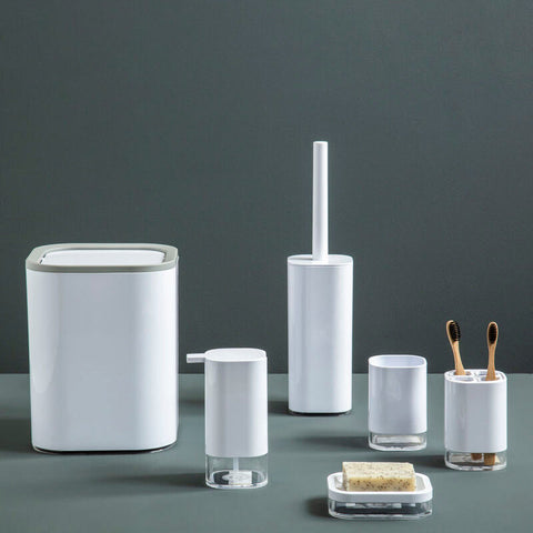Ando White Acrylic Lotion Dispenser
