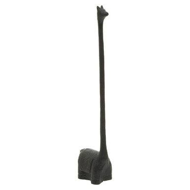 Fauna Black Finish Llama Toilet Roll Holder