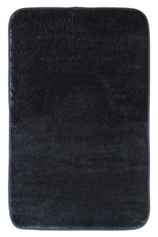 Soak Charcoal Grey Bath And Pedestal Mat Set