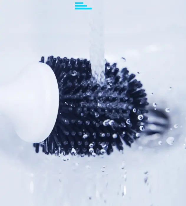 Toilet Brush Rubber Head Holder Cleaning Brush For Toilet Wall Hanging Household Floor Cleaning Bathroom Accessories