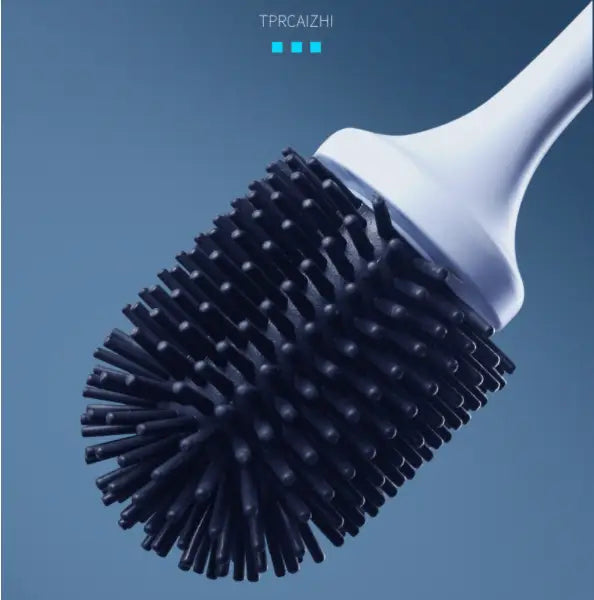 Toilet Brush Rubber Head Holder Cleaning Brush For Toilet Wall Hanging Household Floor Cleaning Bathroom Accessories