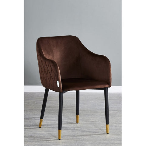 Verona LUX velvet dining chair