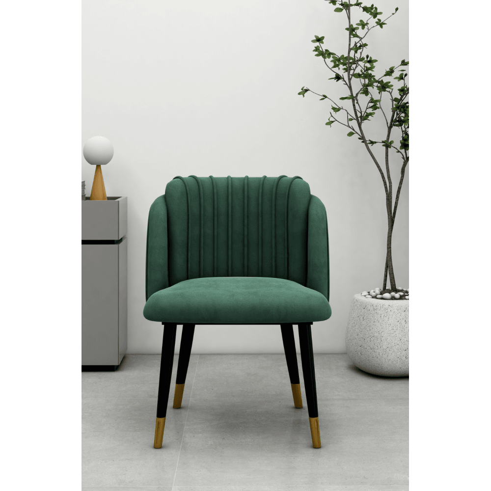 Milano velvet dining chair