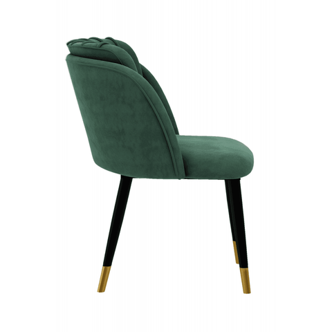 Milano velvet dining chair