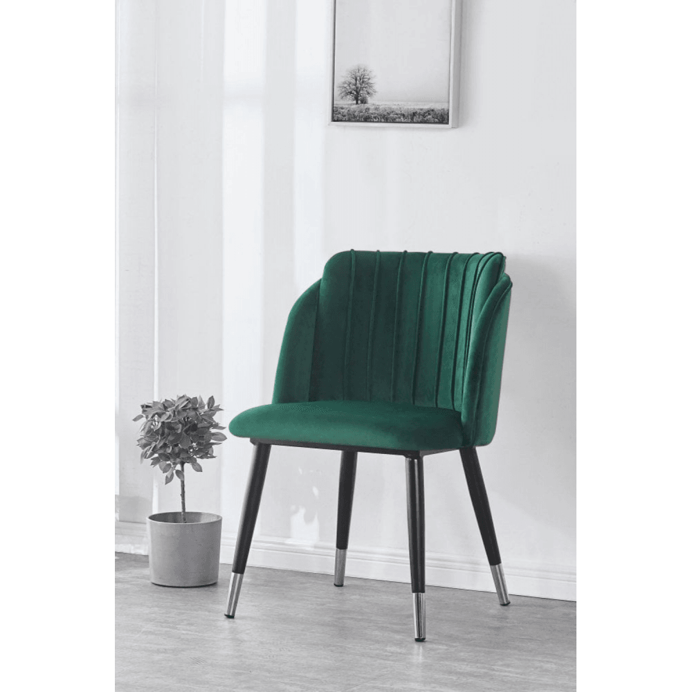 Milano velvet dining chair