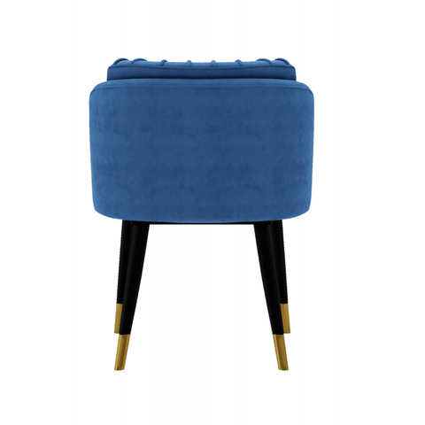 Milano velvet dining chair
