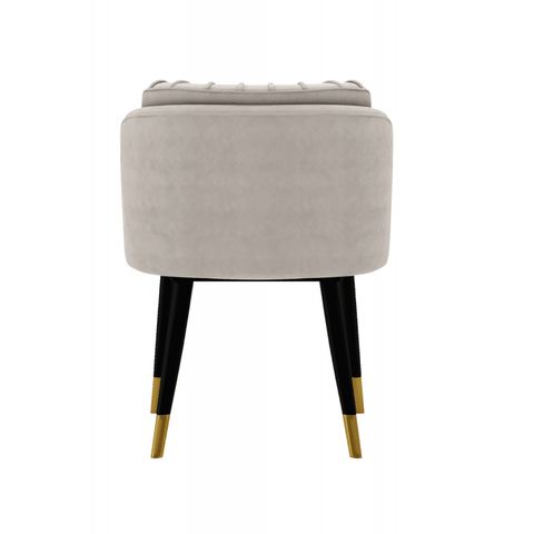 Milano velvet dining chair