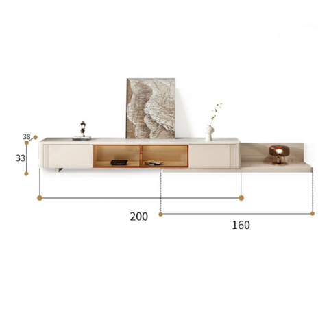 Cenhelm Nesting Coffee Table Set, Cream And Black