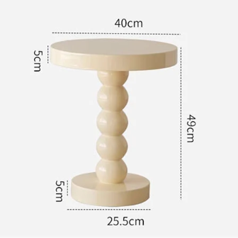 Lorna Side Table, Oak Wood