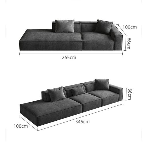 Hoshi HB12 Three Seater Corner, Four Seater Corner Sofa, Leathaire