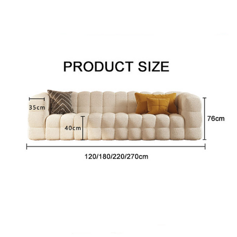 Bea Beatrice Sofa, Two Seater Sofa, Three Seater Sofa, Boucle