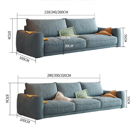 Ethan Knole Two Seater, Three Seater, Four Seater Sofa, Velvet