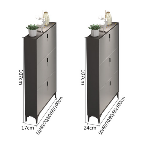 Assad Shoe Storage, Grey