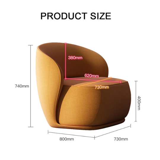 Charlene Stylish Accent Chair, Velvet