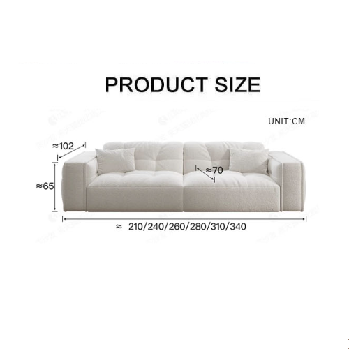 Rita Two Seater, Three Seater, Four Seater Sofa, Boucle