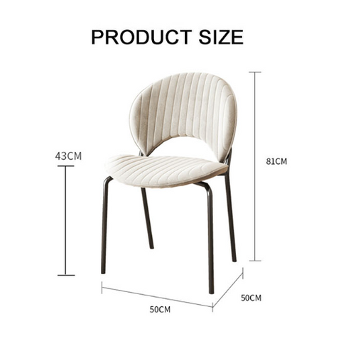 Jerome Dining Chair, Velvet