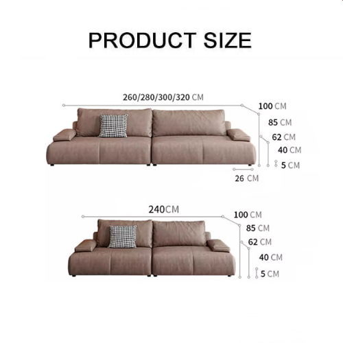 Theodore Tofu Single Seater, Two Seater, Three Seater, Four Seater Sofa, Off White