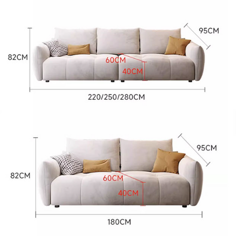 Jasper Two Seater, Three Seater, Four Seater Sofa, Velvet