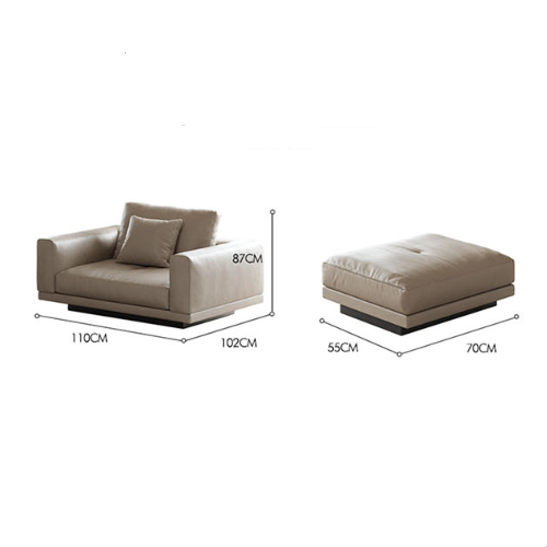 Gail Three Seater, Four Seater Sofa With Storage, Real Leather