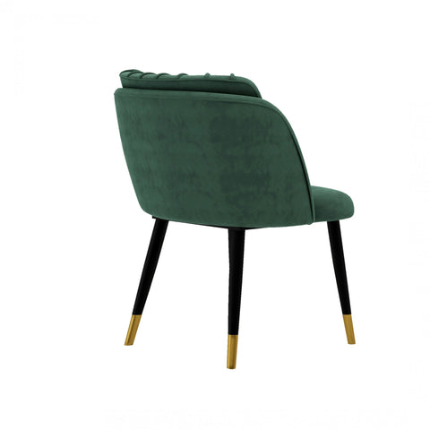 Milano velvet dining chair