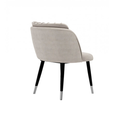 Milano velvet dining chair