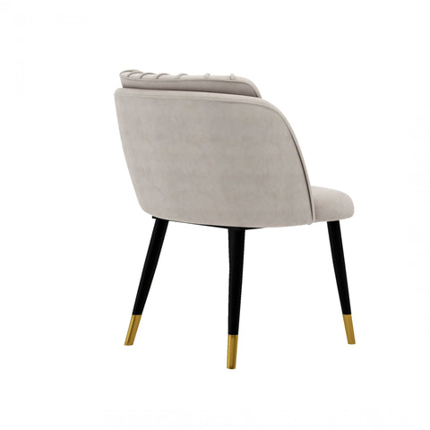 Milano velvet dining chair