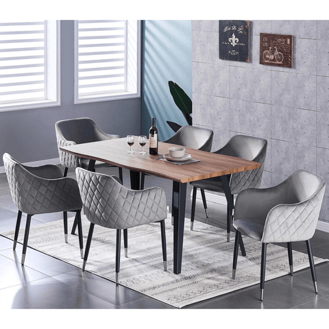 Verona LUX velvet dining chair