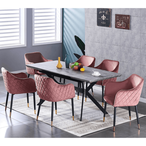 Verona LUX velvet dining chair