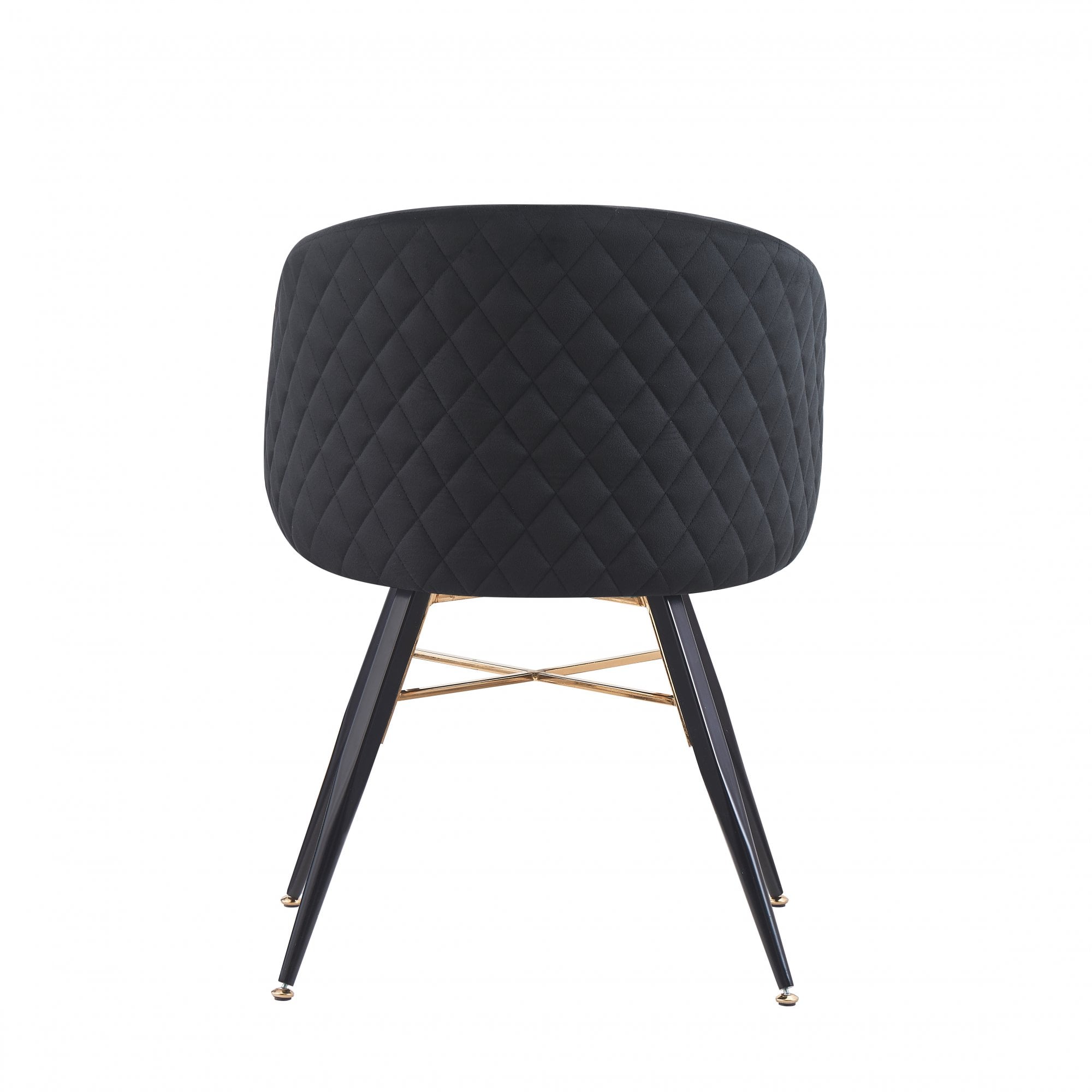 Vittorio LUX Velvet Dining Chair with Metal Legs - Perfect for Dining Room Living Room