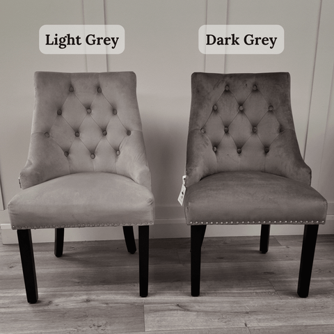 Windsor LUX Velvet Dining Chair Set of 2