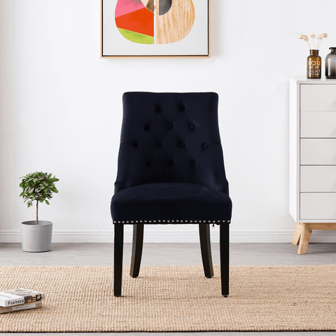 Windsor LUX Velvet Dining Chair Set of 2
