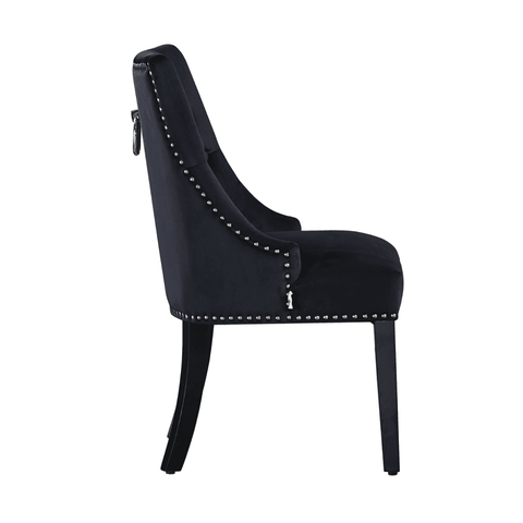 Windsor LUX Velvet Dining Chair Set of 2